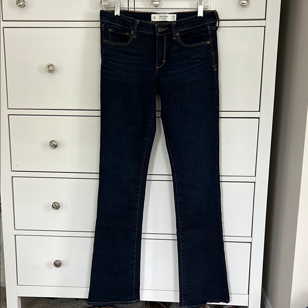 Abercrombie & Fitch Blue Boot Cut Jeans Classic Style